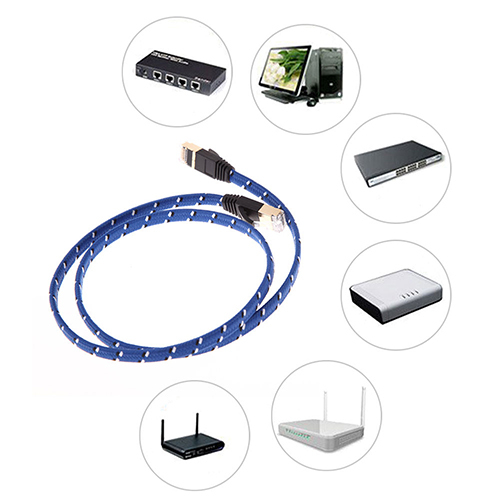 Dulcet Inimitable Cat 7 RJ45 Shielded LAN Network Ethernet Cable Internet Cord - Picture 5 of 8