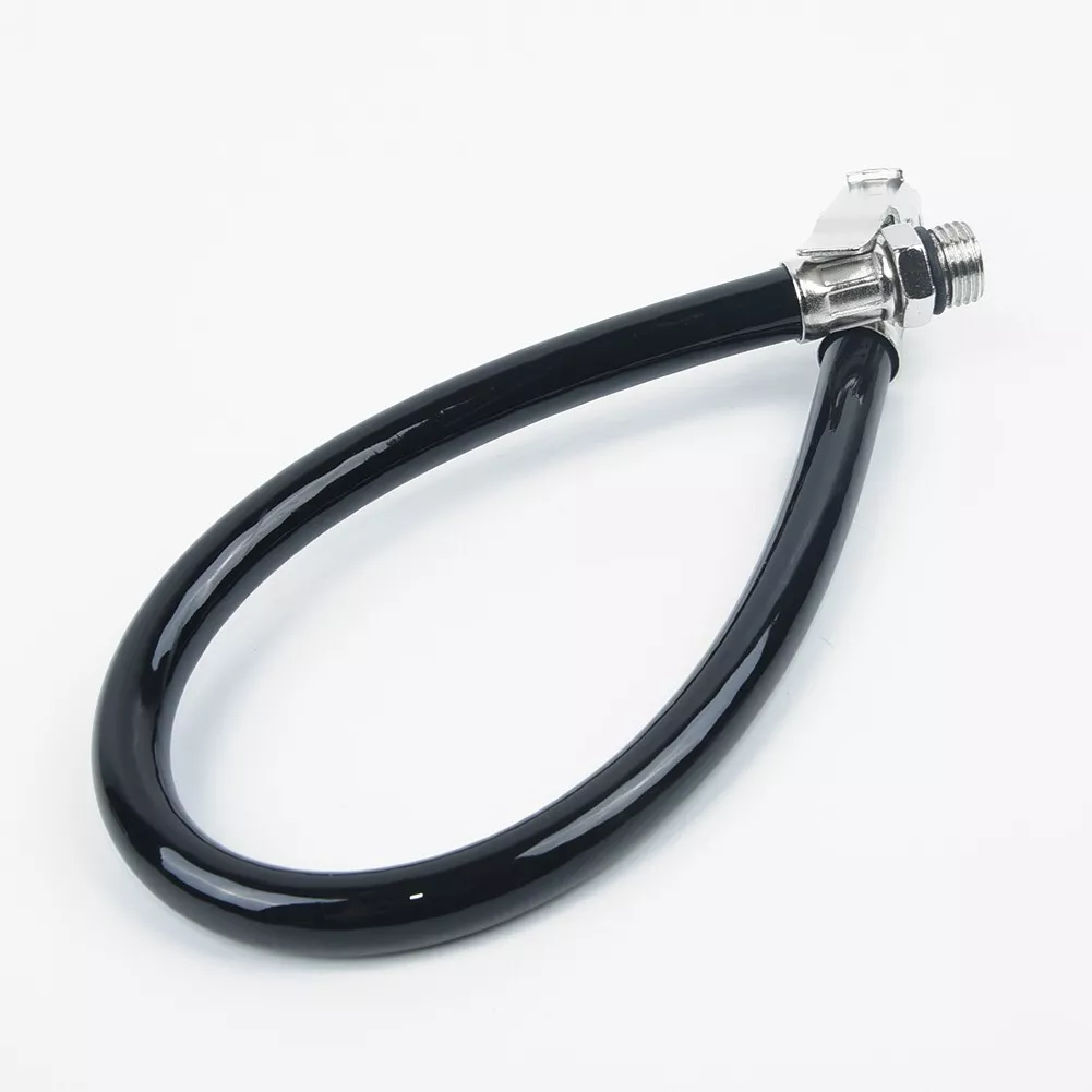 Replacement Flexible Auto Hose Pipe Air Tire Pressure Gauge Car Inflator  Tool