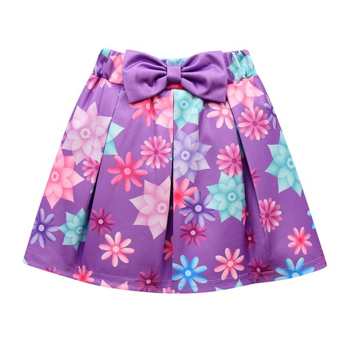 Magic Full House 3-10 Year Old Girl Skirt Short sleeved Skirt Bag 3-Piece Set - Picture 10 of 28