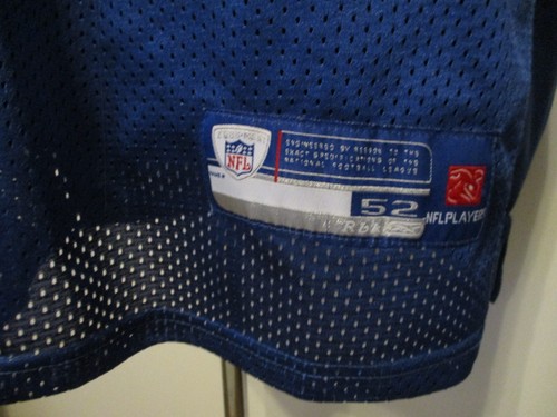 Justin Tuck #91 NEW YORK GIANTS Reebok NFL Jersey Size 52 STITCHED AUTHENTIC - Picture 10 of 16
