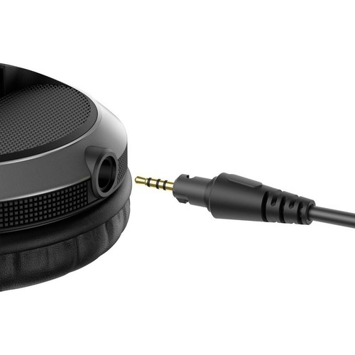 Auriculares profesionales sobre la oreja para DJ Pioneer HDJ-X5-S con cable enrollado y bolsa - Imagen 2 de 6