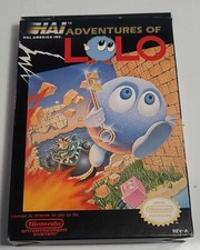 Adventures of Lolo (Nintendo Entertainment System, 1989)CIB, Untested