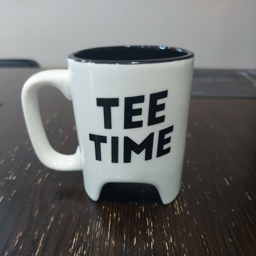 TEE TIME Golf Golfers Ceramic Coffee Tea Drink Mug Cup Unique ❤❤❤ - Picture 1 of 4