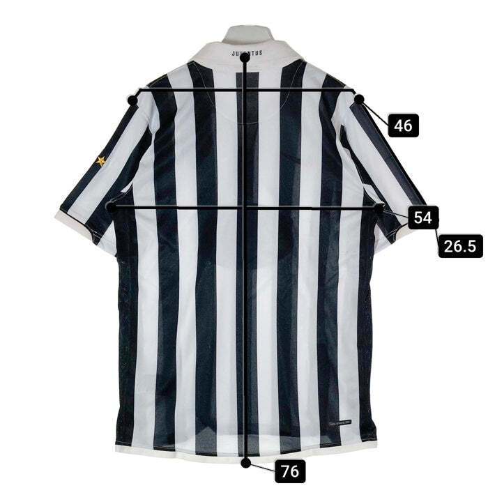 Nike 147188-012 Juventus Home Short Sleeve Jersey 06 07