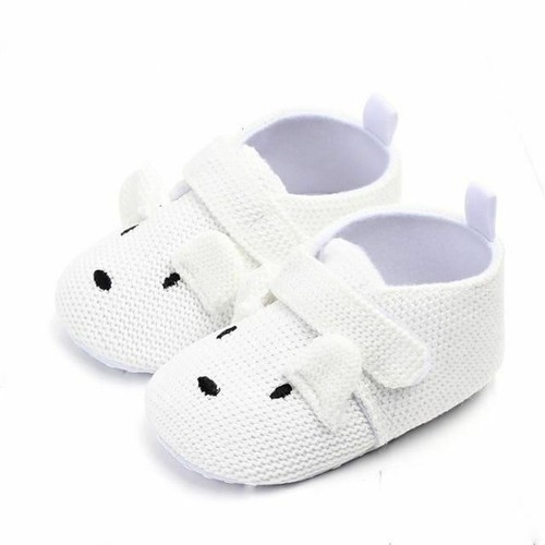 1 Pair Adorable Infant Slippers Toddler Baby Boy Girl Knit Crib Shoes Cute Carto - Picture 3 of 15