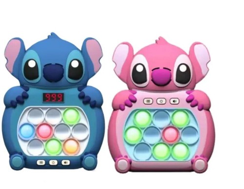 Lilo Stitch Pop Push it Game Controller Sensory Fidget Toy Electronic Whack Mole - 第 1/3 張圖片