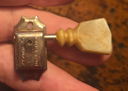 2 vintage Gibson Les Paul double line tulip tuners 1960s 1 right side ,1 left - Picture 2 of 6