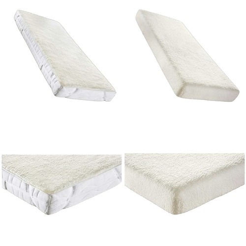 Teddy Plüsch Matratzenauflage Matratzenschoner Unterbett Spannbettlaken 3 Größen - Bild 2 von 6