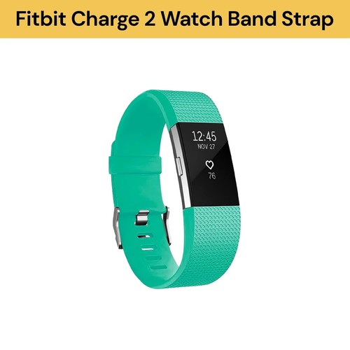 Silicone Watch Wrist Sports Strap For Fitbit Charge 2 Band Wristband Replacement - Picture 18 of 18