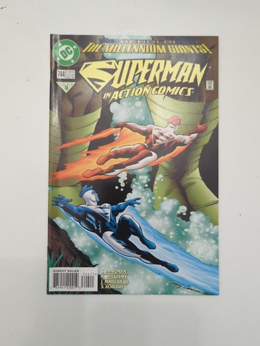 Lot Of 4 1998 DC Superman Action Comics #741-744 VF/NM - Picture 8 of 9