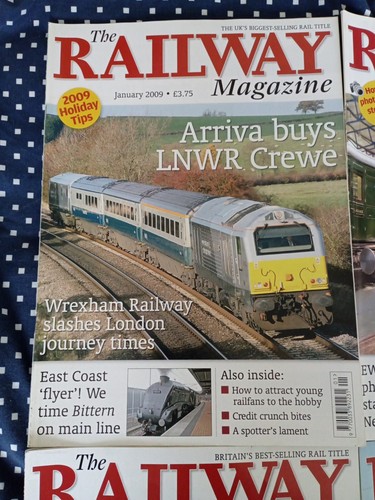6 X The Railway Magazine Year 2009 January - June Issues Ideal Birthday Gift - Picture 2 of 7