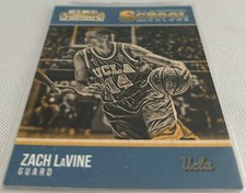 2015-16 Contenders Draft Basketball Zach LaVine UCLA Bruins Old School Colors 32