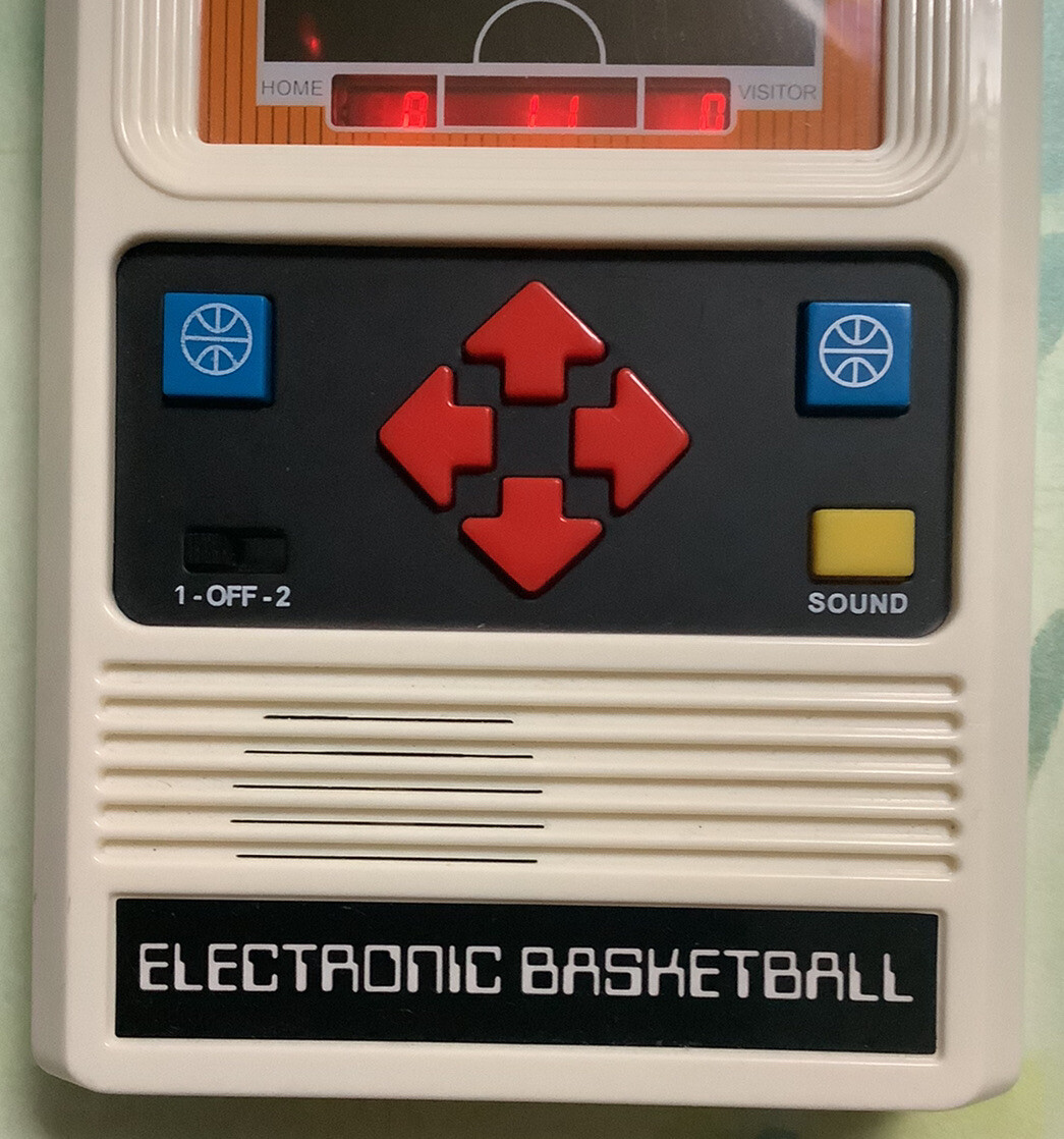 Electronic basketball game handheld deals