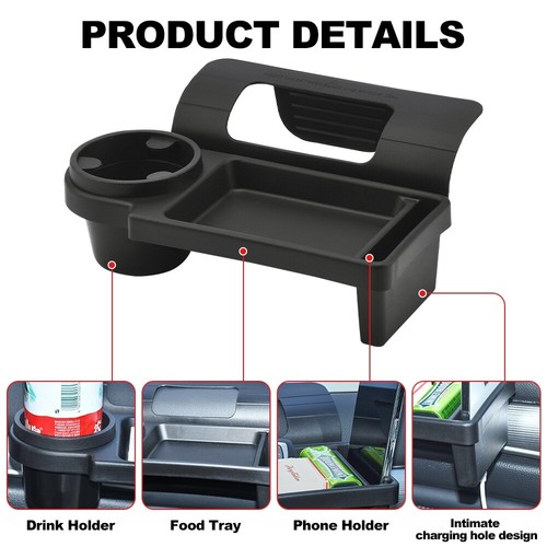 Car Window Door Side Cup Holder, Window Car Storage Tray, Insert Storage Rack - Bild 10 von 10