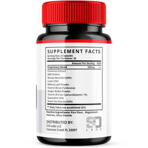 (5 Pack) Gluco Extend Pills, Blood Sugar Health Support Formula, 300 Capsules - Picture 2 of 8