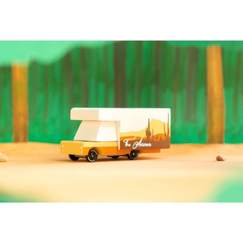 Candylab Madera Coche Juguete Estilo Vintage Coleccionable Candyvan Arizona Rv - Imagen 3 de 9