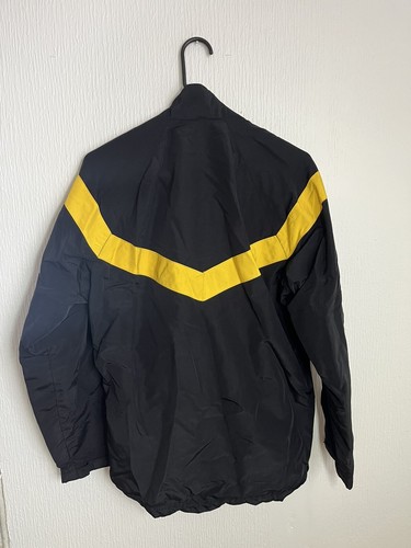 US Army APFU PT Physical Fitness Uniform Jacket Black/Yellow Size Small/Long - Picture 7 of 7