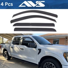 AVS Vent Visors Window Deflectors Rain Guards For Ford F-150 Crew Cab 2015-2025