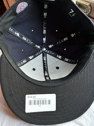 New Era 59Fifty Navy Lowell Spinners size 7 3/4 fitted baseball hat - Picture 4 of 4