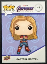 Captain Marvel 2023 Marvel Funko Upper Deck Card #43 (NM)