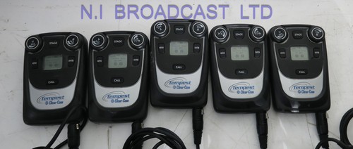 Clearcom tempest 2400 (2.4Ghz) wireless digital intercom system with beltpacks, - 第 17/24 張圖片