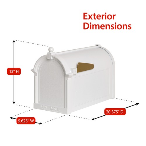 Deluxe Capital Mailbox Package - Picture 11 of 20