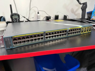 Cisco WS-C2960G-48TC-L V03 Catalyst 2960G 48-Port Gigabit Ethernet Switch
