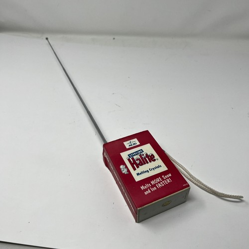 Sterling Halite Melting Crystals Weather Transistor Radio AK ZO. Original Strap. - Zdjęcie 2 z 8