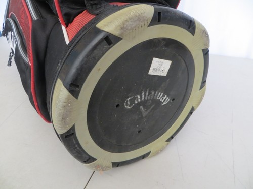 Callaway Black/Red 7 Way Cart Golf Bag Shoulder Strap - Picture 7 of 7