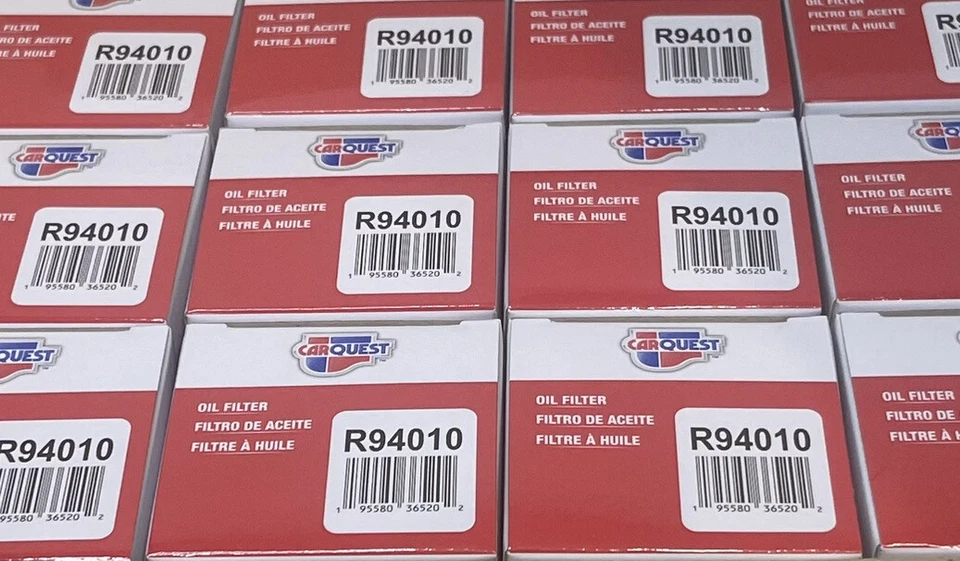 3 pack Carquest R94010 Engine Oil Filters new in box Foto 3 de 4