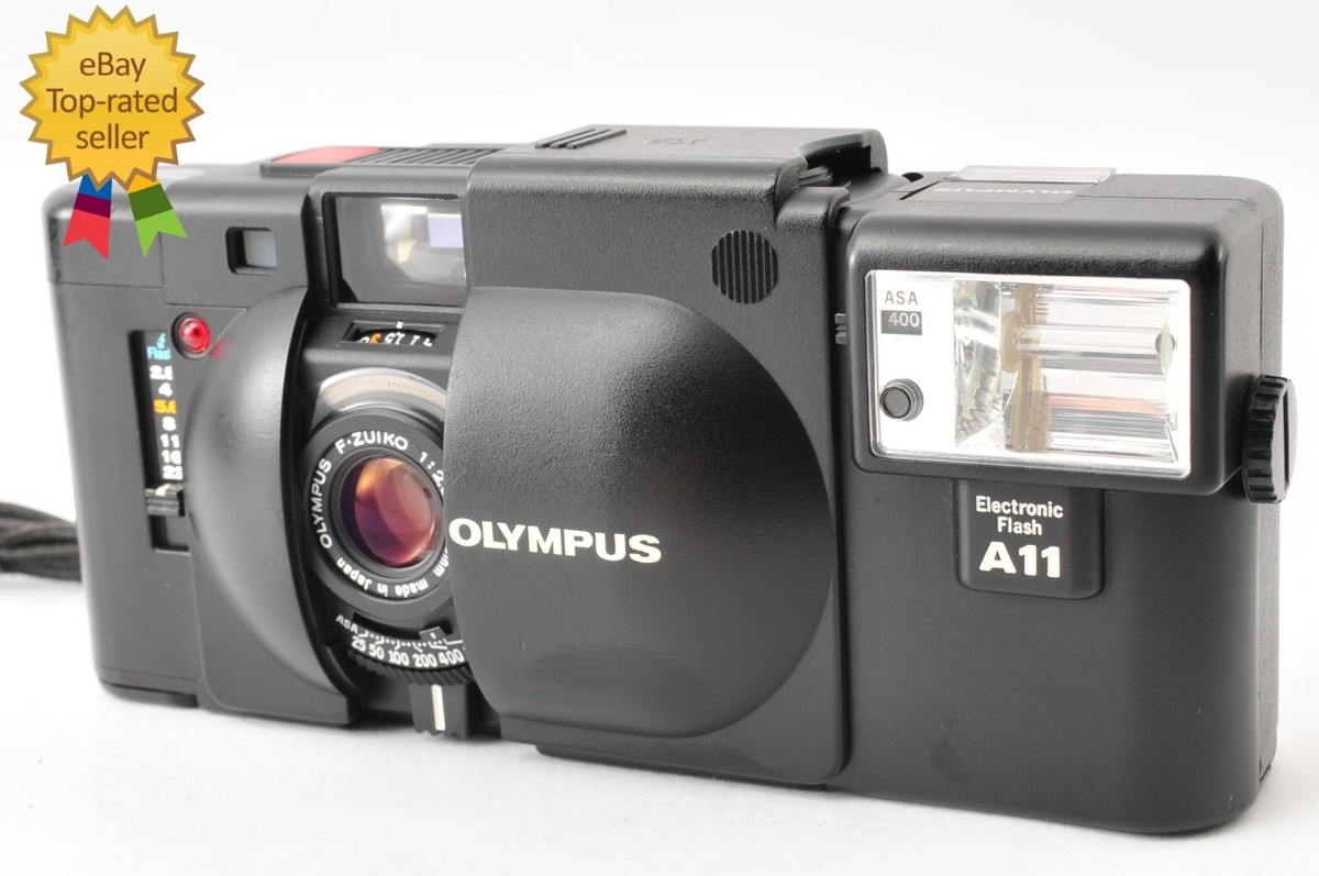 ★並品★ OLYMPUS XA + A11 #2191 Near MINT ] Olympus XA Rangefinder 35mm Film Camera A11