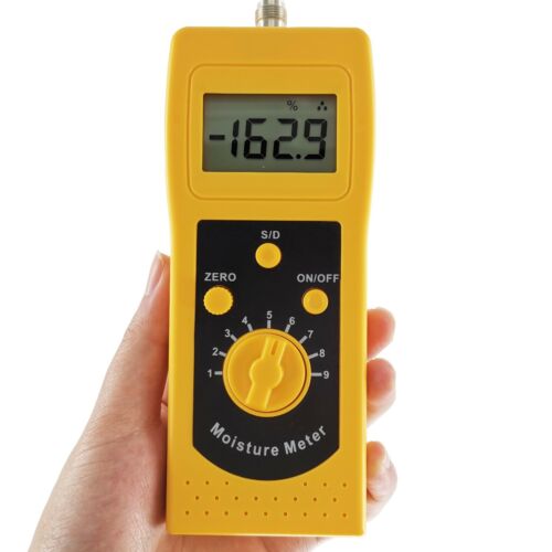 Kohle Pulver Feuchtemessgerät Boden Silber Sand Feuchtetester Analysator 0 bis 80% - Bild 1 von 6