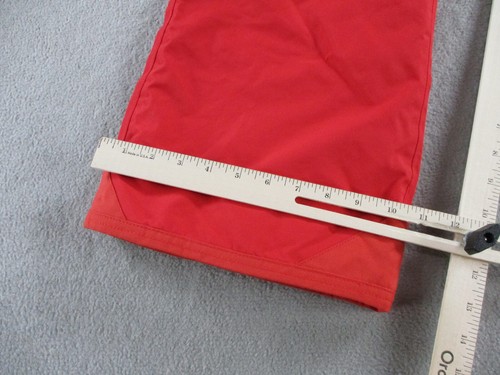 North Face Pants Womens Large Red Hyvent Snow Snowboarding Ski Insulated Lined - Picture 8 of 13