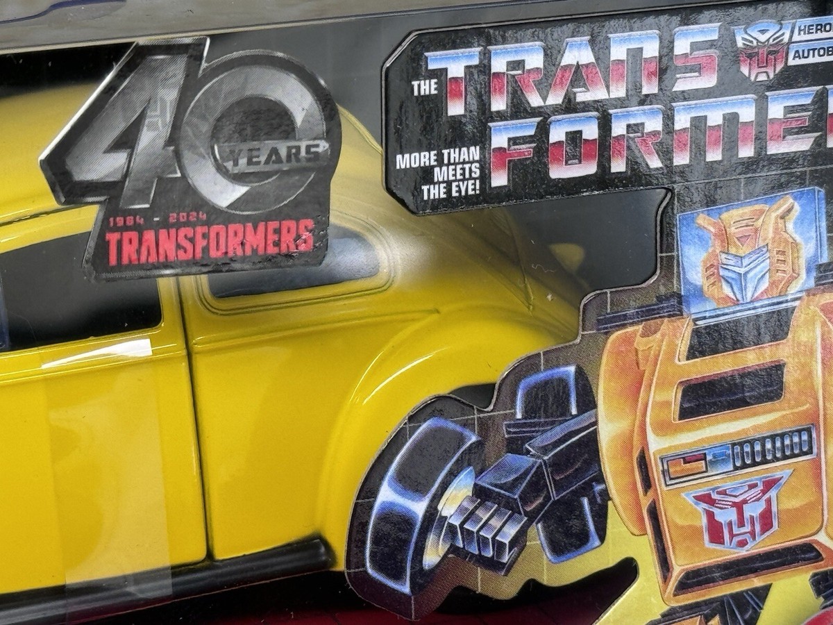 Jada Hollywood Rides Transformers Bumblebee VW Beetle 1:32