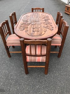 Details About Hand Crafted Dining Table Hacienda Style Dining Table Southwestern Dining Table