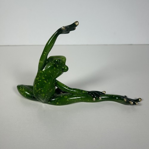 Ganz Happy Hour FROG Figurine And Yoga  Goblet Ceramic Collectible Lot Of 3 - Picture 5 of 12