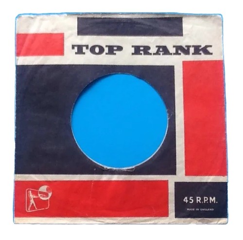 10 Replica/Copies Of Original Used Top Rank Label, Company Record Sleeve S26 - Bild 2 von 2