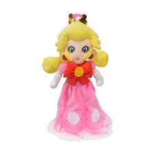 26cm Super Mario Bros Plush Peachette Peach Toadette Cute Stuffed Toy Soft Doll
