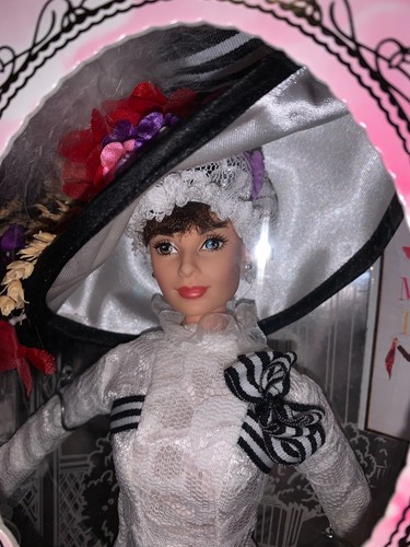 Barbie Körper mit Audrey Hepburn Kopf Hybrid als Eliza Doolittle in My Fair Lady #1 - Bild 5 von 14