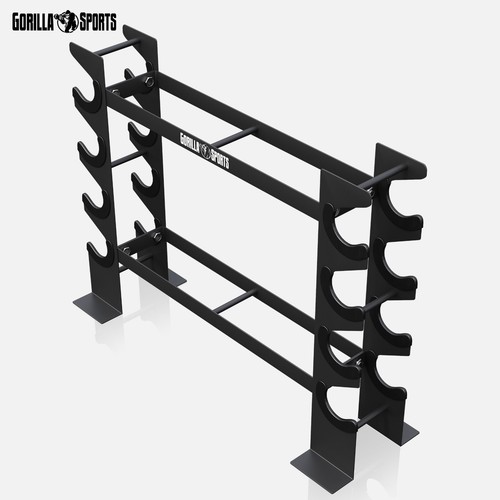 GORILLA SPORTS® Kurzhantelablage Hantelständer Hantelablage Gewichtsständer Rack - Bild 6 von 12