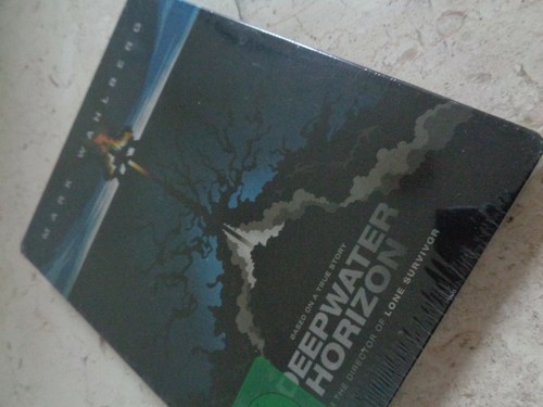 DEEPWATER HORIZON Blu-Ray SteelBook NEW & SEALED Mark Wahlberg Dylan O’Brien - 第 4/4 張圖片