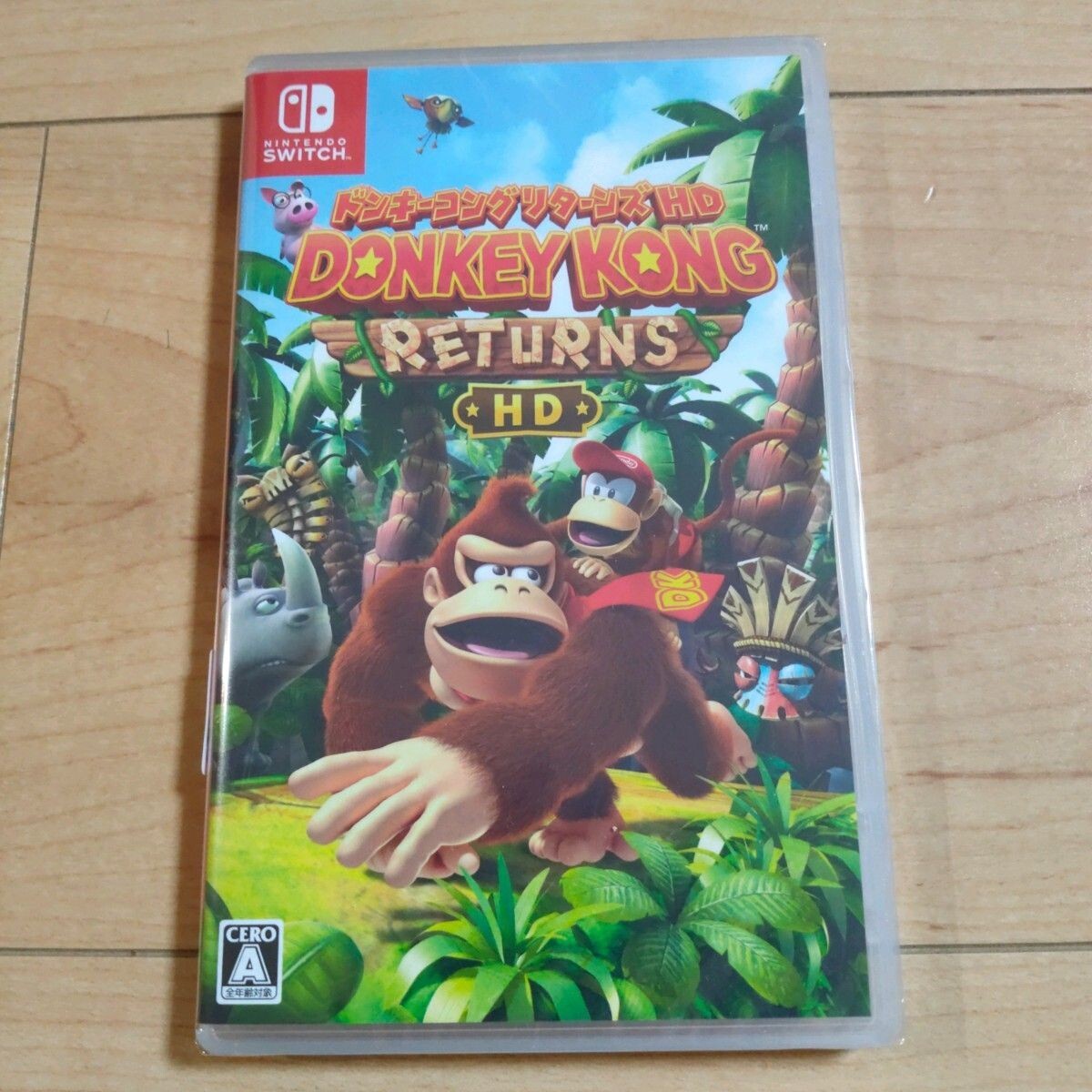 Donkey Kong Country Returns HD Switch Nintendo New Sealed Japan