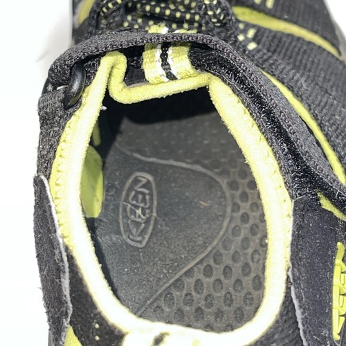 Keen 1009965 Youth Newport Waterproof Sandals Black Lime Green Youth Size 13 - Picture 9 of 12