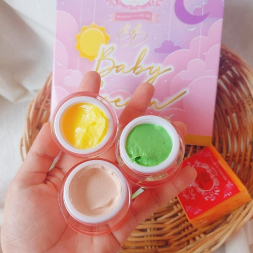 4X BB Baby Cream Moisturizing Glowing Protect Nourish Facial 5g - Picture 3 of 16