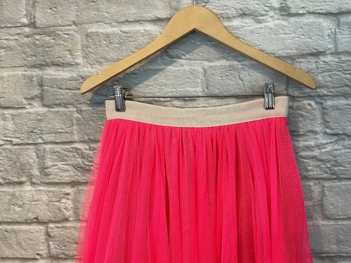Falda para mujer Tara Jarmon rosa forrada de tul talla 40"/S/26" - Imagen 2 de 7