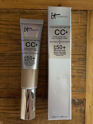 It Cosmetics Your Skin but Better CC Cream With SPF 50 LIGHT Oz 11/23  817919010651|
