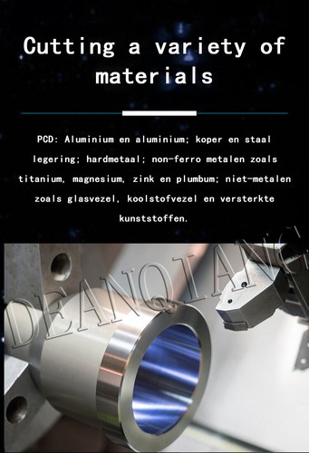 NUEVO TNMG332 TNMG160408 PCD para insertos de diamantes policristalinos de aluminio/cobre - Imagen 6 de 6