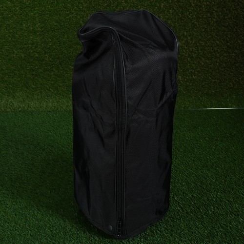 TITLEIST CART BAG 5 WAY DIVIDERS CC LOGO BAG BLACK / GOLD MENS WITH RAINHOOD - Picture 12 of 13