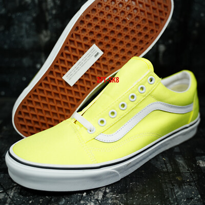 Vans OLD SKOOL NEON LEMON TONIC MEN'S SIZE SKATE