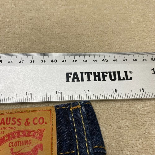 Levi's 511 Jeans 34x32 Herren Blau Zip Fly Slim Baumwolle Stretch - Bild 12 von 13
